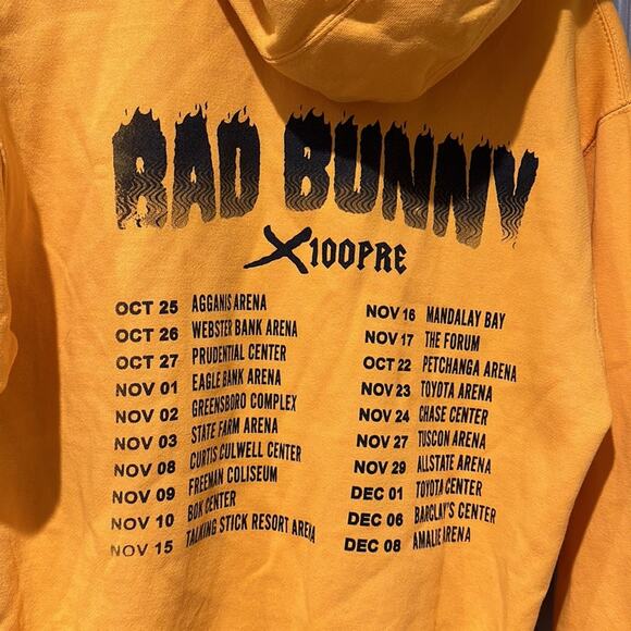 Bad Bunny X 100pre Tour sz M - Picture 3 of 6